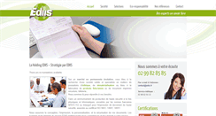 Desktop Screenshot of ediis.fr